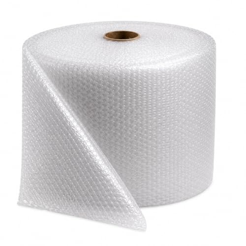 RFE Large Roll of Bubble Wrap 500mm x 100 Metres - Small Air Bubbles Packaging for Moving House & Packing Storage Boxes Choose Length (500mm x 100 Metres)