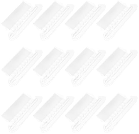 SAFIGLE Insertos y Pestañas Transparentes para Carpetas Colgantes, Etiquetas Índice Plástico 7,9X3 CM, 50 Pestañas y 25 Tarjetas en Blanco, para Uso en Organización de Documentos en