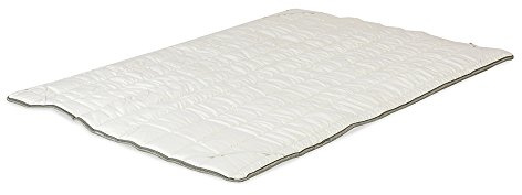 Surmatelas à mémoire de forme de 3 cm Modèle SUN / Mousse viscoélastique, 120 x 180 x 3 cm - Toutes dimensions, Beige