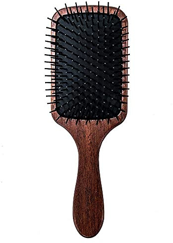 Bobinga Hårborste Träkropp och spikar på pneumatisk bas svart 24 cm