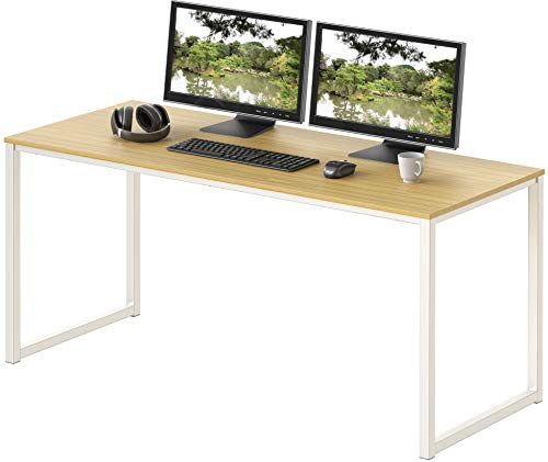 SHW Mission 48-Inch Home Office Computer Desk, Oak
