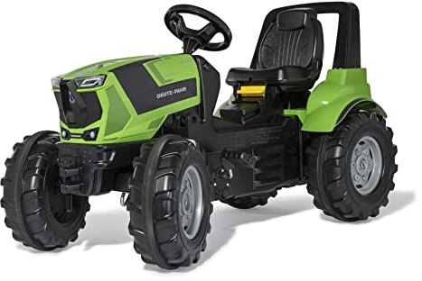 Rolly Toys rollyFarmtrac Deutz-Fahr Agrotron 8280 TTV 720057 (für Kinder ab DREI Jahre, Flüsterlaufreifen, längen-und höhenverstellbarer Sitz)