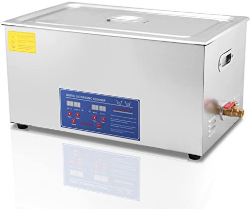 NVYAZJ Professional 22L Ultrasonic Cleaner, Commercial Electric Hypersonic Instruments with Digital Timer and Heater 40kHz Touch Controllable, Industrial Cleaning Machine