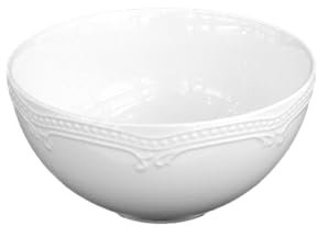 Holst Porzellan SF 114 - Cuenco redondo de porcelana (14 cm, 0,8 L, 14 x 14 x 7 cm), color blanco