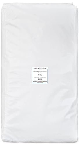 DistrEbution Bienenwachsmischung Pastillen weiß 25kg Wachs für Kosmetik und Bienenwachstücher