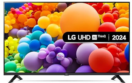 LG 50UT73006LA 50-Inch 4K UHD Smart TV, α5 AI Processor Gen7, Freeview Play and Amazon Alexa, 60Hz, Ashed Blue [Model 2024]