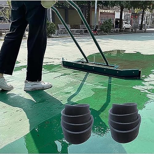 Tergipavimento Commerciale in Lega di Alluminio con 2 Strisce di Gomma di Ricambio, Spazzolone da 53 Pollici di Larghezza, Spingiacqua per Pavimento, Dispositivo di rimozione dell'Acqua Antiruggine,