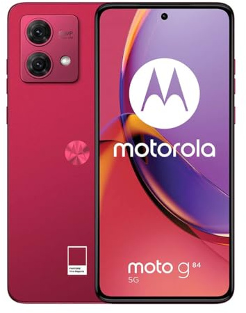 Motorola Smartphone Moto G84 5G 8GB 256GB P-OLED 120Hz Viva Magenta NFC IP54