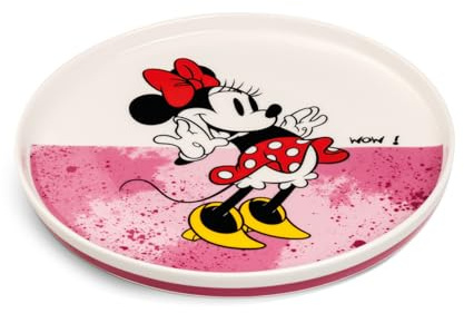 Egan Assiette à Dessert Minnie Mouse I Am Pink D.20