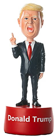 Donald Trump Bobblehead - Talking Bobble Head with Audio Lines, Iconic Phrases - President Trump Bobbleheads Figures - MAGA 2024 Hand-Painted Lifelike Figure with Base | Phrase 2