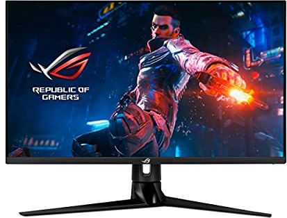 ASUS ROG Swift PG32UQ 32” 4K HDR 144Hz DSC HDMI 2.1 Gaming Monitor, UHD (3840 x 2160), IPS, 1ms, G-SYNC Compatible, Extreme Low Motion Blur Sync, Eye Care, DisplayPort, USB, DisplayHDR 600