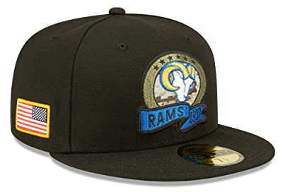 New Era Cap 59FIFTY Herren Basecap NFL Fitted Cap (Los Angeles Rams, 7 3/4)