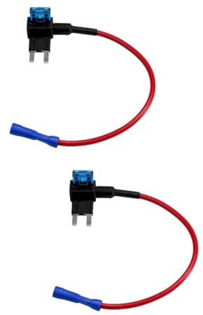 SOLUSTRE 12 STK Auto Stecker Sicherung autosicherungen Fuse Holder flachsicherungen kfz Auto Werkzeug Sicherungshalter Standardsicherung klein Sicherungskasten Fahrinstrument Aufsammeln rot