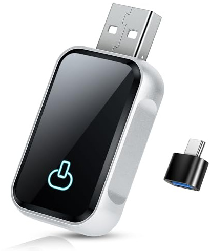 2025 Trådlös Android Auto & Carplay trådlös adapter, 2-i-1-stick konvertera trådbunden Android Auto/Bil Play i Trådlös för bilar med Wired CarPlay, Bil Play Trådlös Adapter Typ-C/USB-kontakt