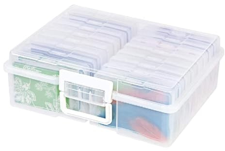 Caja de almacenamiento para fotos, duradero y elegante, de excelente calidad para guardar fotos, álbumes y recuerdos, ideal para el trabajo y la oficina