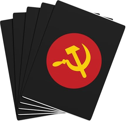Brian Bula Retro Russia USSR Hammer Sickle Playing Cards