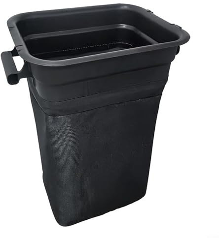 CWOQOCW Contenedor de accesorio para tractor de césped 532400226, bolsa para cortacésped con marco compatible con 400226 960730028 para una colección eficiente de césped y hojas