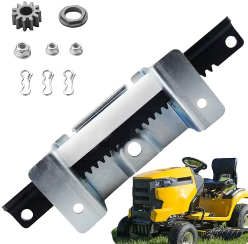 Genérico Kit de reparación de cortacésped, Cremallera de dirección para Tractor cortacésped - Kit de Engranaje de dirección,Estante para Kit de Servicio, Accesorios para reparación de y Tractor de