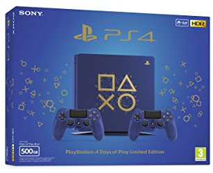 Sony CEE Consoles (New Gen) Playstation 4 (PS4) - Consola 500 Gb + 2 Mandos Dual Shock 4 Edición Dop