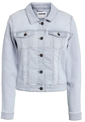 NOISY MAY NMDebra Denim Jacket Frauen Jeansjacke blau M