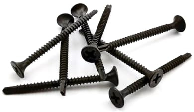 100x Gips-Metall Schnellbauschrauben Trockenbauschrauben Rigipsschrauben 3.5 x 45
