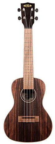 KALA KA-EBY-C - Ebony Concert Ukulele, with Bag (UB-C)