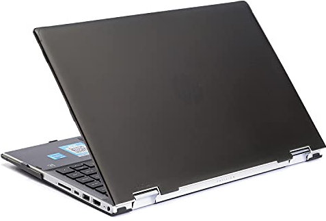 mCover Hard Shell Case Compatible with 14 HP Pavilion x360 14-DWxxxx Series Laptop (NOT Compatible with Other HP Pavilion Series) (14 Inch, Black)