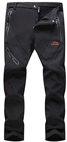 Saeohnssty Vattentät vindtät snökläder för män varm fleecejacka skidåkning snowboardjacka kostymset svarta byxor 4XL