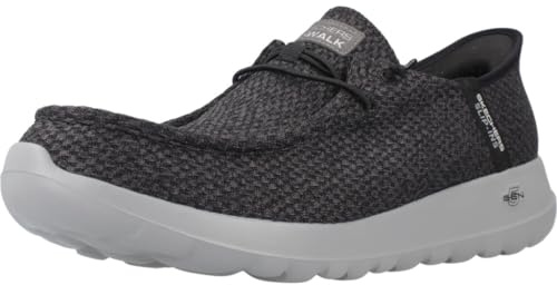 Skechers Herren Go Walk Max Halycon Slip Ins, Grau/Schwarz, 40 EU