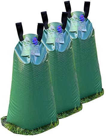 DR.LIPPMANN PE Wassersack für Bäume 75L aus glatter textilverstätkter Polyethylenfolie Bewässerungssack in Premium Qualität (3)