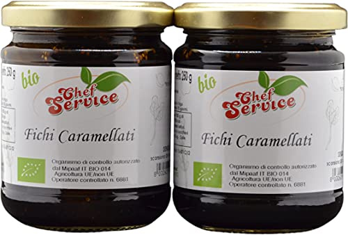 Kit da 2 Fichi Caramellati 250g, prodotto artigianale da Chef Service srl, 2 pezzi da 250g