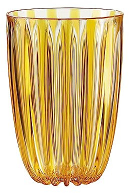 Set 4 bicchieri Guzzini Dolcevita ambra