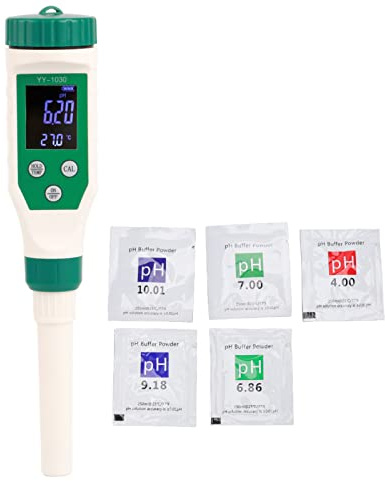 Digital PH Meter, Smart Bluetooth PH Meter Digital PH Tester Dough Alkali Tester Soil Acidity Meter for Baby Food Supplements Cheese Cosmetics
