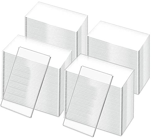 Lot de 50 marque-places rectangulaires vierges en acrylique pour mariage, décoration de fête, numéros de table et étiquettes de nom d'invité