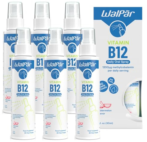 Vitamin B12 Watermelon 30ml - B12 Vitamin Liquid Spray | B12 Supplement for Energy | High Strength Methylcobalamin B12 | Vegan Vitamin B12 Spray | B12 Liquid Drops for Energy & Immune Support (6)