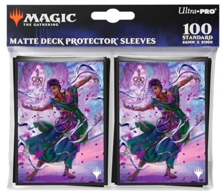 Ultra Pro - Magic: The Gathering - Aetherdrift - 100ct Deck Protector Sleeves - Commander A