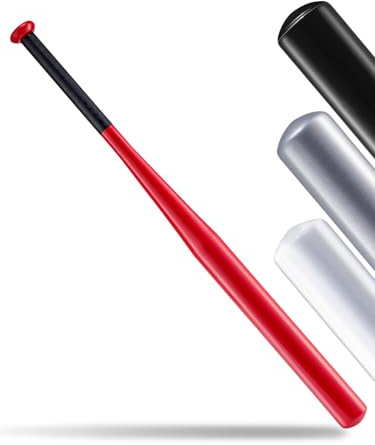 ARATERVIO Baseballschläger Stahl 82 cm Robuster Baseballschläger für Baseball Softball Trainingsschläger mit Rutschfestem Griff für Freizeit Training Erwachsene