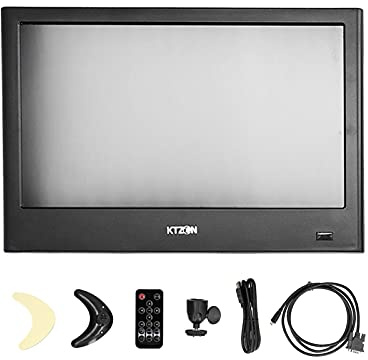 Moniteur LCD pour écran IPS Écran secondaire Alimenté par USB Écran Portable de 7 Pouces avec Grand Angle de Vision pour Les Jeux sur Ordinateur et Le multimédia Plastique ABS