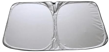 Polariserad Solvisir Dag Fällbara Bilfönster Solskydd Vindruta Solskyddsskydd Auto UV-skyddsgardin(150X80CM)