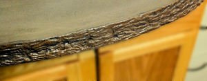 Concrete Countertop Edge Form - Shale Stone - 8ft long x 2.25 tall. Excellent stone effect.