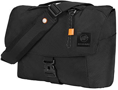 Mammut Xeron Messenger 14 | Schultertasche für Damen und Herren, Umhängetasche für Outdoor und Alltag, Integriertes Laptopfach für Notebook bis zu 15, Sportlich, Unisex | 14l, Black