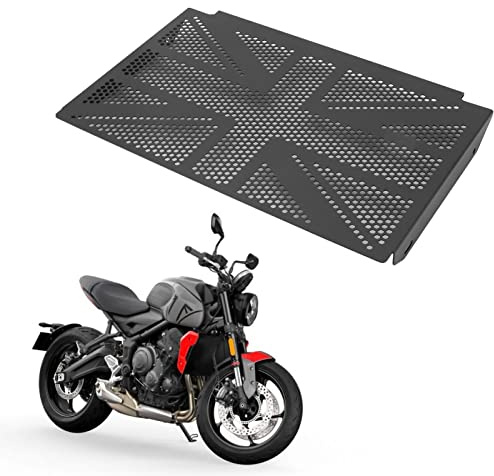 Reemplazo de la Cubierta Protectora de la Parrilla del Radiador de la Motocicleta para Trident 660, Cubierta Protectora de la Parrilla de Acero Inoxidable Protector del Radiador de la Motocicleta