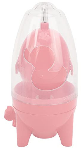 Alvinlite Shaker à œufs, mélangeur de Jaunes d'œufs, Machine à œufs dorées Portable, secoueurs à œufs manuels, broyeur à œufs avec Corde de Traction pour Faire des œufs dorés durs(Rose)