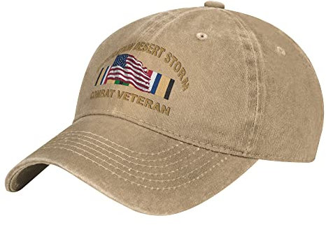 942 Operation Desert Storm Combat Damen Herren Angeln Hüte Verstellbar Baseball Kappen Vintage Baseboard Baseballkappe Cotton Cap Für Golf Kletter Tennis