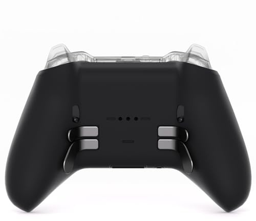 eXtremeRate Coque Manette pour Xbox Elite Series 2, Coque Arrière de Remplacement pour Xbox Elite Series 2 Core Modèle 1797, Pas Controller, Grain de Bois