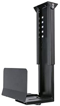 Soporte CPU Bajo Mesa Soporte for CPU debajo del escritorio: soporte ajustable for PC en la pared, soporte universal for caja de PC, soporte for torre de PC resistente con capacidad for hasta 55 libra