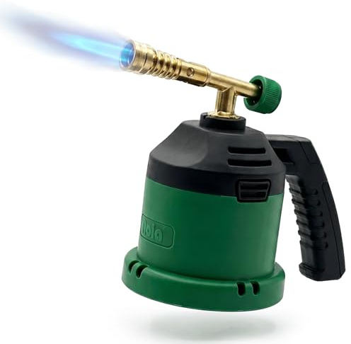 NOLA Lötbrenner, Lötlampe, Gasbrenner für Stechkartuschen Werkstatt Brenner für 190g Stechgaskartuschen, Kartuschenbrenner, Bunsenbrenner, Flambierbrenner - das Original Art.869 (1)