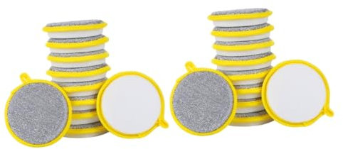 Cabilock 2 Juegos De Esponjas para Lavar Platos Esponjas De Limpieza para Cocina Y Hogar 20 Unidades