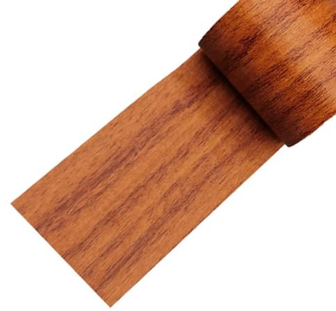 Nastro Adesivo Effetto Legno Realistico Multiuso per Riparazioni, Impermeabile, con Venature per Battiscopa Morbide, Porte