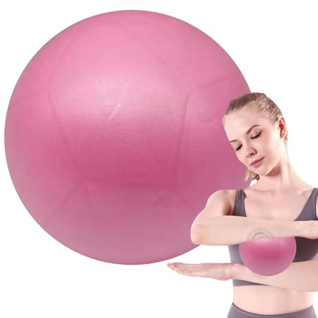 Generisch 2 Stücke Yoga Ball, 15 cm Pilates Ball, Gymnastikball, Gymnastikball, Gefrostete Tragbare, Trainingsball Für Yoga, Stabilität, Fitness, Kerntraining, Physiotherapie, Balance